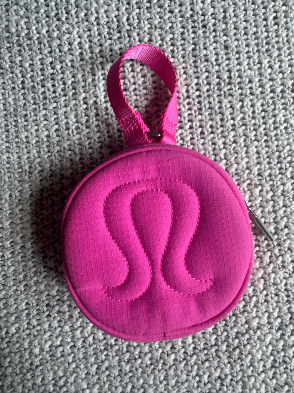 lululemon athletica Hot Pink Round Pouch